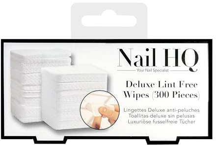 Nail HQ Deluxe Lint Free Wipes (300 Pieces)