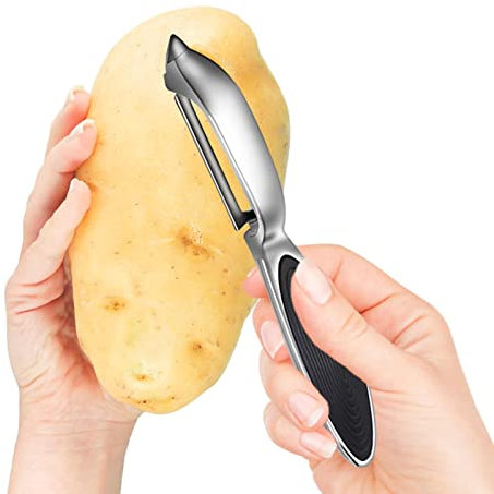 Abbto Pelador I Y - Pelador en Forma de Y, fácil de Lavar - Cómodo pelador Manual de Verduras, Cortador de Pepino, pelador de Jengibre, pelador de espárragos, fácil de Lavar