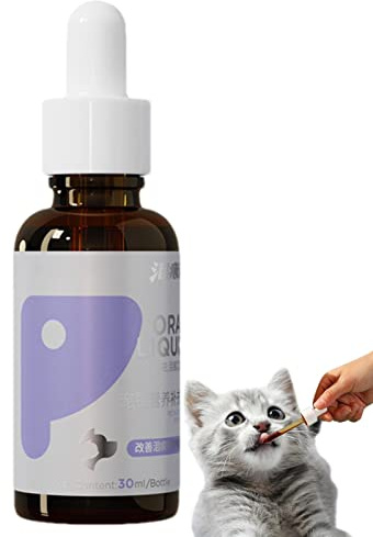 Détachant chien | Détachant de larme adapté pour animaux de compagnie avec formule douce, nettoyant pour les yeux de chat de 30 ml réduit les larmes rouges et démangeaisons Prévient les taches de