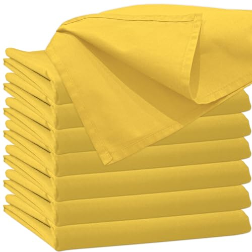 Glatte Bettlaken ohne Gummizug Bettlaken 180 x 200 cm Gelb Uni Baumwolle Einfache Klassische Hotel Bettücher ohne Spanngummi Laken Leintuch Haushaltstuch Doppelbett Singles Einzelbett