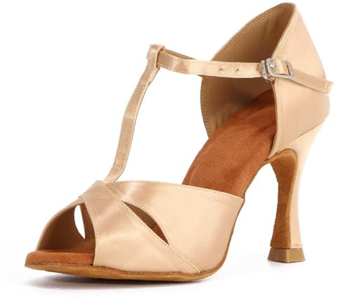 Syrads Zapatos de Baile Mujer Salsa Latina Rendimiento Zapatos de Baile Mujer Zapatos de Baile Latino Zapatos de Baile Profesionales