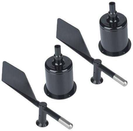 POPETPOP 2stücke Teiliges Abs Windmesser Gehäuse Windrichtungs-Sensor Abdeckung Windanzeiger Ersatzteil Für Wetterstationen Leichte Montage Robuste Windmessgeräte Hülle