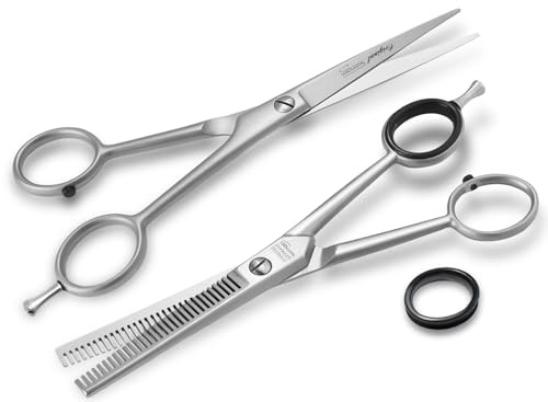 Haarschere Effilierschere Solingen 2er Set Haarschneidescheren in 6 Zoll