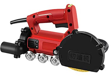 Jieotwice Elektrischer Fugenreiniger Schönes Fugenmittel Bauwerkzeug Keramikfliese Bodenfliese Fugenreiniger Schlitzmaschine 220V 1250W