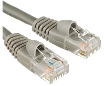 Cybist Basics Range CAT5e Ethernet Cable 10 Metre - RJ-45 to RJ-45, UTP, Booted - Ideal for Internet, Router, Servers, Modem, Smart TV, PC & Laptop (Beige)