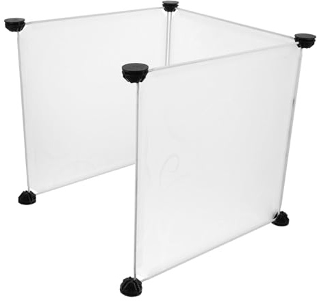 POPETPOP Cubierta Protectora Para Caja De Arena 3 Pcs Transparente Anti Salpicaduras Para Gatos