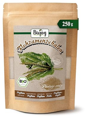 Biojoy BIO Bucce di psillio, purezza 99%, 250 g