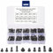 500 Pcs Micro Repair Screws,Tiny Screws M2 M2.5 M3 Black Laptop Micro Assorted Screw Self-Tapping Electronic Screws for Spectacles Laptop Watches Clocks Mobile Phone