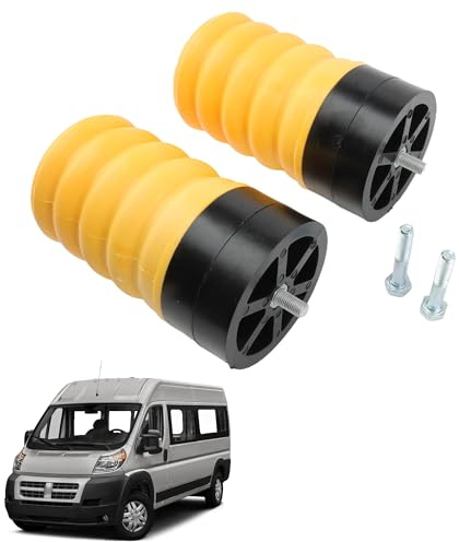 2PCS SSR-313-54 Rear Air Helper Spring Kit Left & Right with Bolts for 2014-2020 Dodge RAM ProMaster 1500 2500 3500, for 2015-2023 Ford Transit 150 250 350 HD 4x2