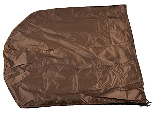 Garden Heater Cover Sunproof Rainproof Patio Heater Cover Protector for Courtyard Terrace (Coffee Color)