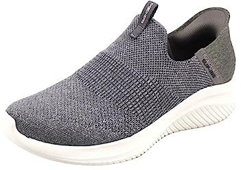 Skechers Ultra Flex 3.0 Smooth Step, Zapatillas Mujer, Gris, 39.5 EU