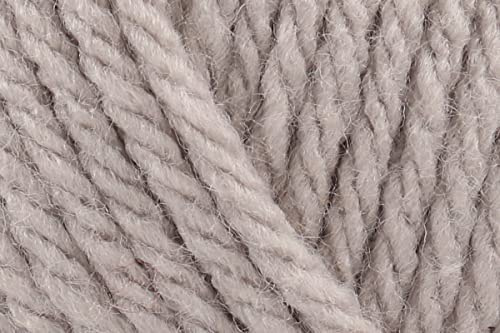 Sirdar Hayfield Bonus Chunky Crochet Yarn, 100% Acrylic Soft Knitting Wool for Cardigans, Jumpers, Sweaters, Ponchos and Capes - 100g Ball - Pearl Grey (615) - Single (1 Ball)