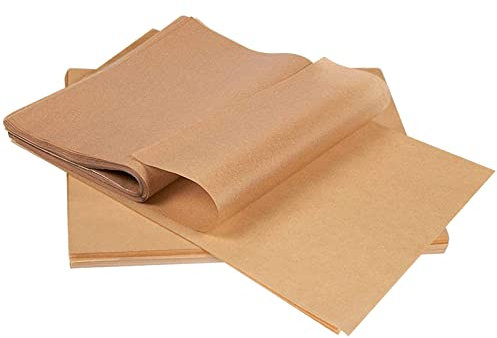 Backpapier Zuschnitte Pergamentpapier Backblätter zum Backen 20x30 cm Pergament Backpapier Baking Paper Pergamentblätter Wachspapier Butterbrotpapier Zuschnitte für Kgrillen Backen 100 Baltt