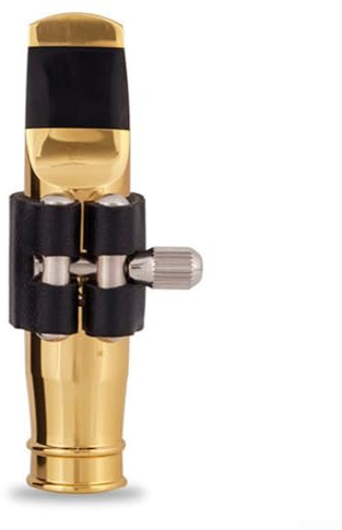 Testa per sassofono, bocchino in ottone e metallo, taglia 56789, bocchino portatile per sax principianti (misura 6)