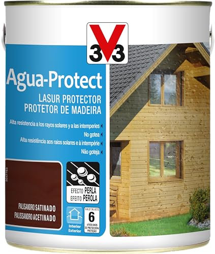 V33 - Protector decorativo agua protect palisandro 0,75l