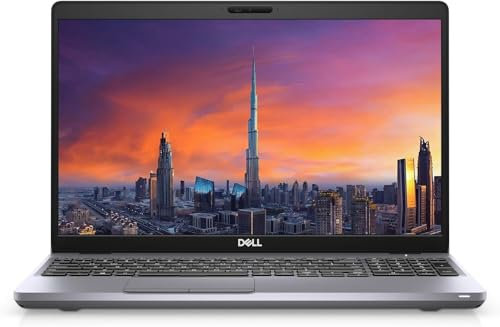 Dell Precision 3551 - Computer portatile NVIDIA Quadro P620, 2 GB, display FHD 15,6 pollici, Core i7-10750H, 16 GB RAM, SSD da 512 GB, tastiera USA, Win 10 Pro (ricondizionato)