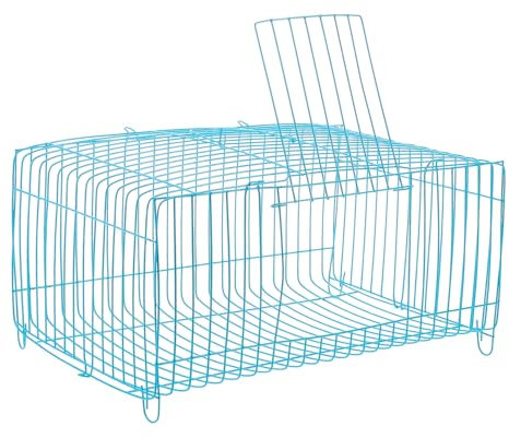 VERDANVERSE Tragbarer Vogelkäfig Und Hamstertransportbox Aus Stabilem Draht Geräumig Und Belüftet Mit Tragbarem Design Für Kleine Haustiere Und Reisen