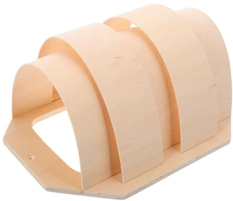 HEALLILY Paralume in legno leggero per sala sauna lampada decorativa schermo luce morbida rilassante elegante decorazione facile installazione versatile adatta per vari modelli