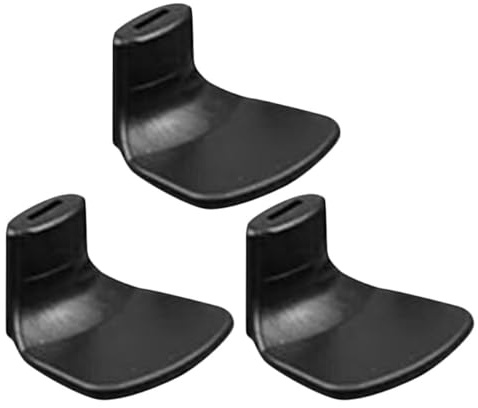 ULTECHNOVO Boquilla para Flauta de Resina Duradera Ayuda para Soplar Flauta Cabezal de Repuesto de 6 y 8 Agujeros Juego de 3 Piezas Accesorio para Instrumentos Musicales