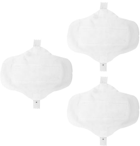 OFFIGAM Toallas Sanitarias de Algodón Orgánico 18 Cm Alas y Sujetadores, Paquete de 3 Piezas, Protectores Diarios Lavables y Absorbentes para Higiene Menstrual Femenina