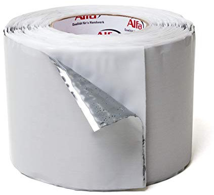 Alfa Aluminium Butylband 100mm x 10m Profi-Qualität Reparaturband Klebeband Abdichtband Dichtungsband für dauerhafte Abdichtungen