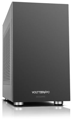 VolttierPC – Ordenador de Sobremesa Intel Core i5-12400 | 16GB RAM | 500GB SSD NVMe | Gráficos Intel UHD 730 | WiFi 6 + Bluetooth 5.2 | Windows 11 Pro | PC Oficina y Trabajo