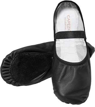 Capezio Femme Luna Ballerines, Noir, 45 EU Large