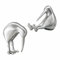 Loberon Figur 2er Set Simonides, in Handarbeit gefertigt, Deko-Vögel, Zeitloses Design, edler Look, Dekoobjekt, Aluminiumguss, antiksilber