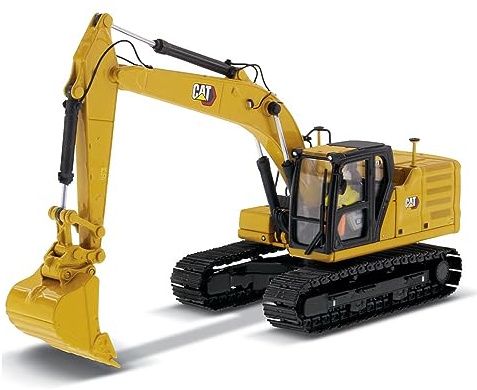 Diecast Masters 85571 - Escavatore Caterpillar 323, Scala 1:50, Circa 18,3 x 6,3 x 8 cm, dai 14 Anni in su