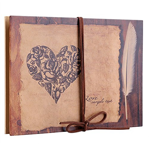 DIY Scrapbook Album, Scrapbook Photo Album Vintage DIY Photo Album Travel Memories Notebook Family Scrapbook Anniversary Craft