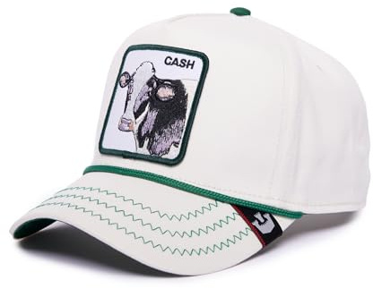 Goorin Bros. Trucker Cap Cash Cow 100 White Weiß, Size:OneSize