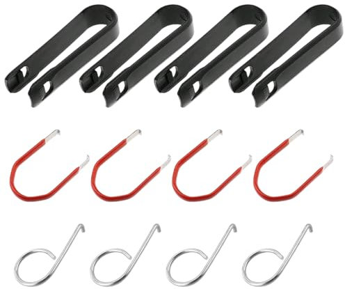 ACONDE 12 unidades de herramientas para tornillos de rueda, extractor de tapas para tuercas y tapacubos