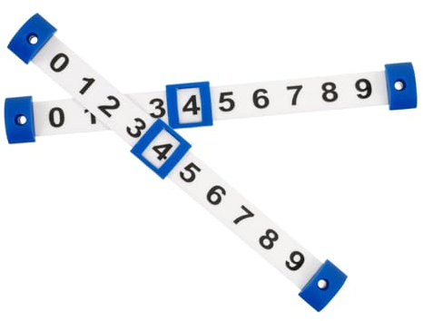 BESPORTBLE Tischfußball Punktezähler 2 Stück Score Counter Indikator Ersatzteil für Kickertische Kompakte Größe Langlebiges Material Tischspiel Zubehör für Tischfußball