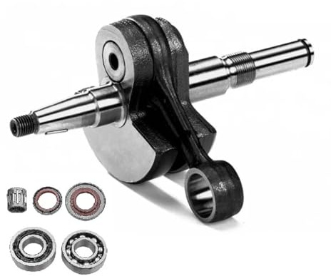 UYTGFO Passar till Stihl MS341 MS361 MS 341 361 Motorsåg Reservdelar #1135 030 0400 Vevaxel Vevaxellager Oljetätningssats(Combo Kit)