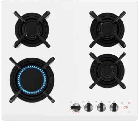 Electrolux KGG643753W - Piano cottura, gas, n° 4 fuochi, bianco