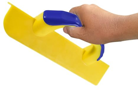 Cazzuola angolare da parete | Spatola liscia per angoli da parete – Cazzuola angolare interna, strumento angolare per cartongesso, cazzuola in polipropilene temperato per angoli interni con