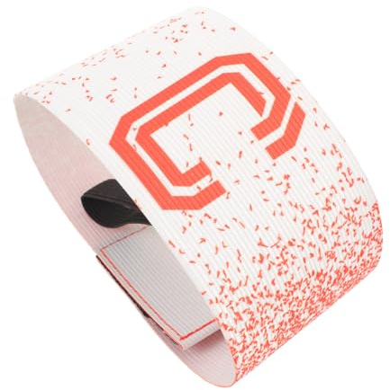 Milisten Bandeau de Capitaine de Football Ajustable Élastique pour Équipe Adulte et Jeune Visibilité et Confort pour Matchs et Entraînements