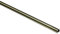 Gardinia Gardinenstange mit Innenlauf I Ø 16 mm Messing-antik 120 cm, Messing Antik