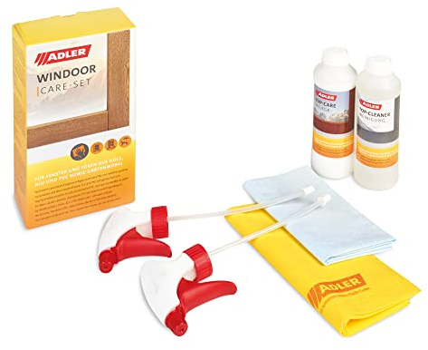 Windoor Care-Set, Pflege- und Reinigungsset für Fenster & Türen