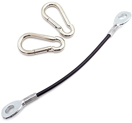 Fitness Steel Cable, 1-6m Rope Stainless Steel for Home Gym Cable Pulley Machine (Color : A, Size : 1m)