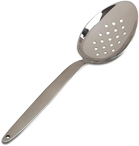 Gray Kun Spoon | Cucchiaio perforato | Cucchiaio da cucina | Cucchiaio da cucina | Cucchiaio da cucina | Cucchiaio da cucina | Cucchiaio da portata da 22,9 cm | Cucchiaio da cucina | Cucchiaio da