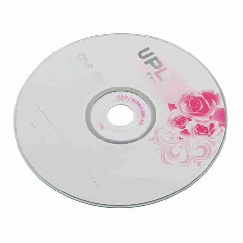Annadue CD-R 730 Mo CD Vierges – Idéal pour L'enregistrement de Données Photo et Musicales, CD Vierges à Vitesse 52 X, Compatible avec la Plupart des Lecteurs CD R (50 pièces)