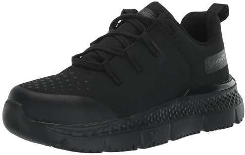 Timberland PRO Women's Intercept Steel Safety Toe Industrial Athletic Work Shoe, Black, 8W