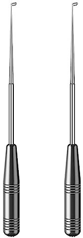 KAHDGSS Lot de 2 extracteurs de hameçons en aluminium pour dégorgeoir de poisson