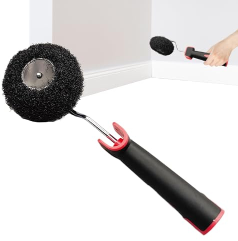 Corner Paint Brush, Corner Painting Tool with Extension, Wall Paint Brush and Roller, for Wall, Ceiling, Home, Facade, Indoor, Kitchen, Bathroom