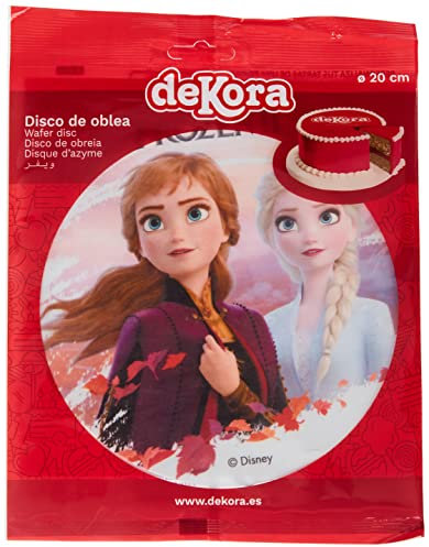 Dekora - Décoration de gâteau d'anniversaire pour enfants en papier de sucre Talla Única multicolore