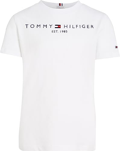 Tommy Hilfiger Kids’ Unisex Short Sleeve Round Neck Essential Tee