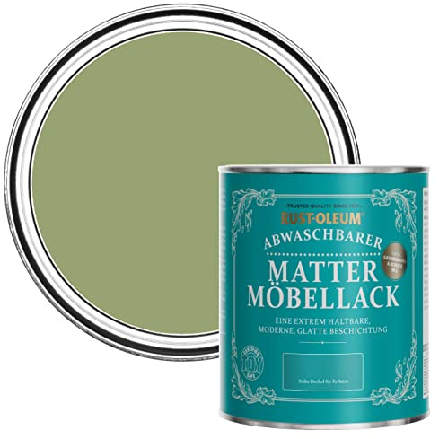 Rust-Oleum Green Furniture & Skirting Board Paint in Matt Finish - Familiar Ground 750ml