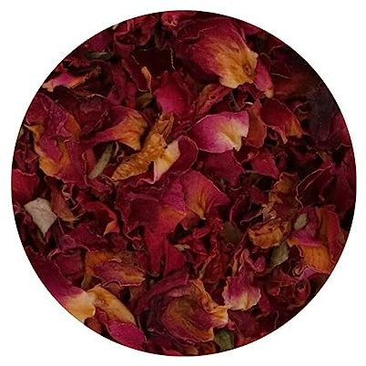 FunCakes Fleurs Séchées Comestibles Pétales de Rose: Prêt à l'emploi pour la décoration de gâteaux, parfait pour les gâteaux d'anniversaire et de mariage, les cupcakes et autres, 5g