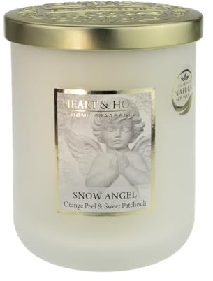 Heart & Home - Duftkerze im Glas Snow Angel, -320 gr-
